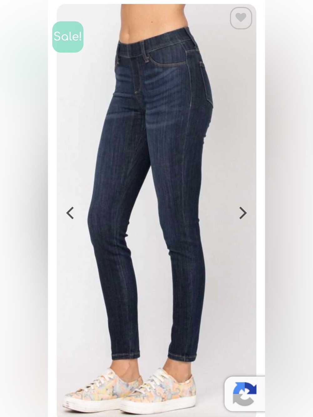 Judy Blue Dark Wash High Rise Skinny Jeans